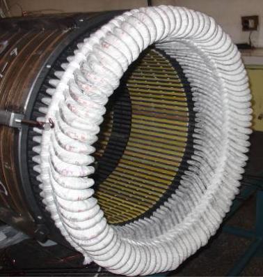 VPI浸烘前的定子鐵心