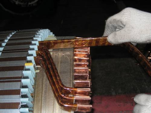 轉(zhuǎn)子下線工藝流程