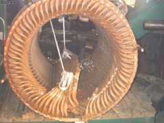 發(fā)電機(jī)轉(zhuǎn)子鋁籠改銅籠