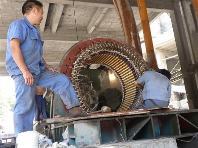 大型立式電機維修