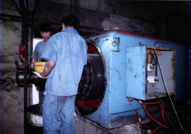 高壓電機(jī)轉(zhuǎn)子斷條處理